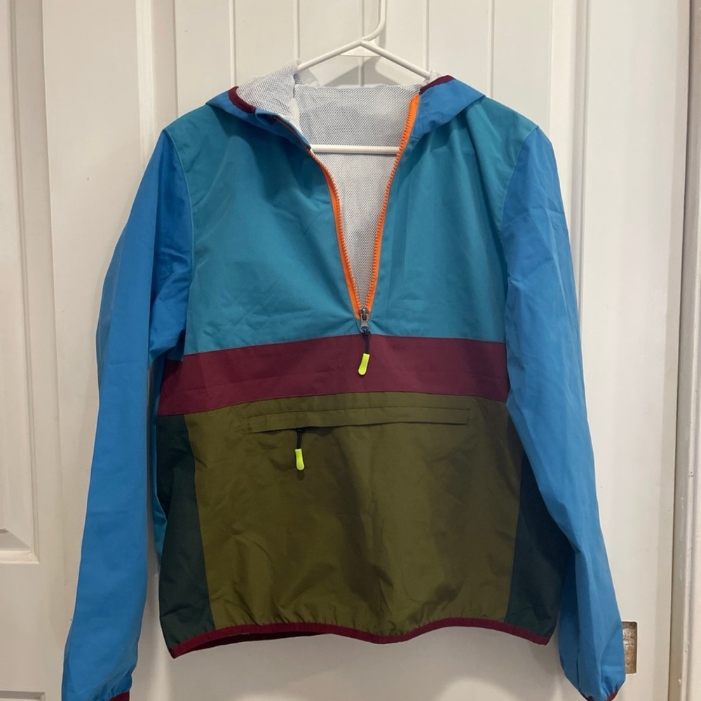 Colorblock Windbreaker Jacket